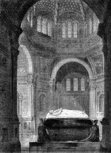 Prince Alberts mezarı, Frogmore, Windsor Kalesi, Berkshire, 1873 by Unbekannt