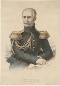 Prens Alexander Sergeevich Menshikov 1787-1869, 1855 by Unbekannt