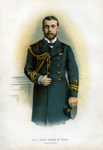 Galler Prensi George, York Dükü, 1890-1893 by Unbekannt