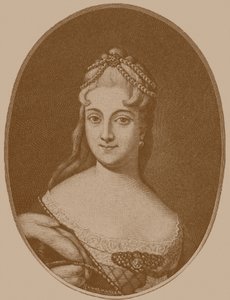 Prenses Ekaterina Alekseyevna Dolgorukova 1712-1747 by Unbekannt