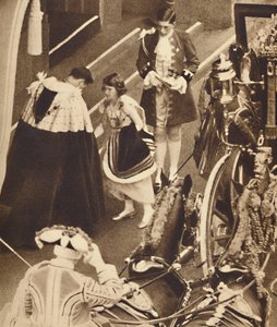 Prenses Elizabeth Treni Yönetiyor, 12 Mayıs 1937 by Unbekannt