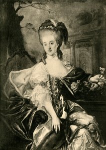 Prenses Elzbieta Izabela Czartoryska, 1770