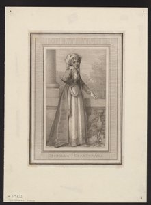 Prenses Izabela Czartoryska, kızlık soyadı Kontes Fleming 1746-1835, 18. yüzyıl by Unbekannt