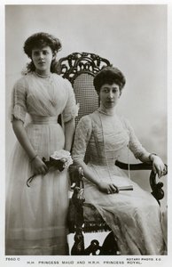 Prenses Maud ve Kraliyet Prensesi, c1907-c1910 by Unbekannt