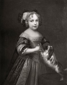 Prenses daha sonra Kraliçe Anne, c1670-1675 1906 by Unbekannt