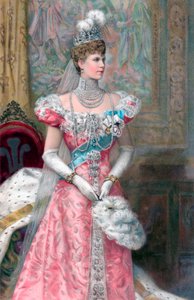 Galler Prensesi, 1902 by Unbekannt