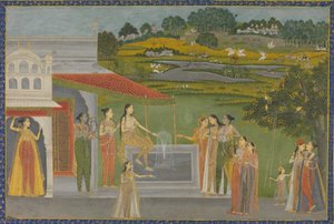 Prensesler Bir Çeşmede Toplanır, M.Ö. 1770. by Unbekannt