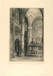 Baskı, Burgos Katedrali by Unbekannt