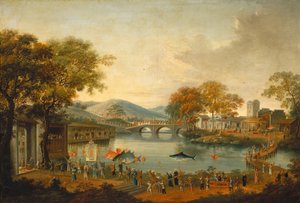 Bir Gölün Alayı, 19. yüzyıl. by Unbekannt