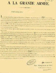 Orduya bildiri, 13 Ekim 1805, 1921. by Unbekannt