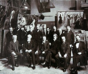 Rusya Sanat Akademisi Profesörleri, 1913 by Unbekannt