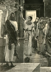 Psammetichus ve Bronz Miğfer, 1890. by Unbekannt