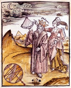 Ptolemy, İskenderiyeli Yunan astronom ve coğrafyacı, 1508 by Unbekannt
