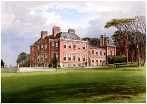 Pynes, Devon, Northcote ailesinin evi, c1880 by Unbekannt
