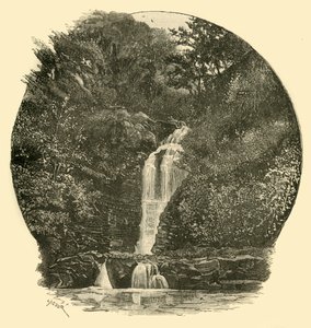 Pyrddin Şelalesi, Neath Vadisi, 1898. by Unbekannt