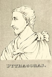 Pisagor, c 570-c 495 MÖ, 1830. by Unbekannt