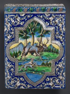 Qajar Dado Çini, İran, 19. yüzyıl. by Unbekannt