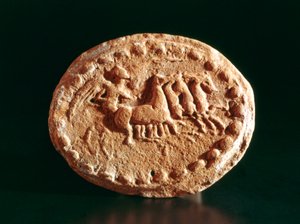 Quadriga, Kerkouane, Tunus, MÖ 3. yüzyıl by Unbekannt