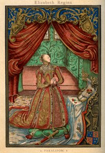 Kraliçe I. Elizabeth dua ederken, 1569, 1893 by Unbekannt
