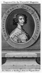 Kraliçe Henrietta Maria, I. Charles