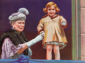 King George Vs Silver J vesilesiyle Queen Mary 1867-1953 ve Prenses Margaret 1930-2002 by Unbekannt
