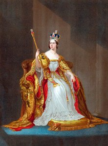 Kraliçe Victoria 1819-1901, 1838 by Unbekannt