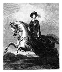 Kraliçe Victoria, c1840