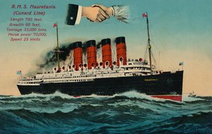 RMS Moritanya. Cunard Hattı, 1930