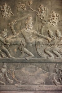 Ramayana heykeli, Siem Reap, Kamboçya by Unbekannt