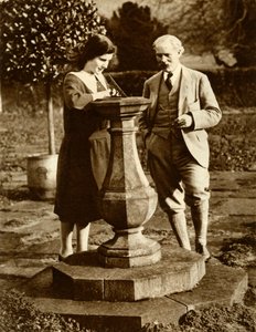 İlk İşçi Partisi Başbakanı Ramsay MacDonald, kızıyla birlikte Checkers