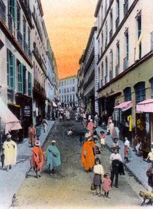 Random Street, Cezayir, Cezayir, 20. yüzyılın başları by Unbekannt
