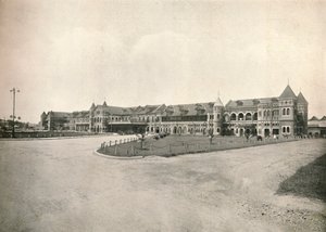 Rangoon Tren İstasyonu, 1900. by Unbekannt