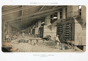 Çinko fabrikalarında Hammadde İşleme, Metalurji Fırınları, St Leonard, Liege, Belçika by Unbekannt