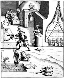 Macar işlemi kullanılarak bakırın rafine edilmesi, 1683 by Unbekannt
