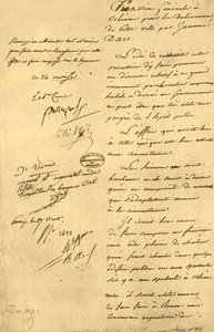 Joan of Arc festivali hakkında İçişleri Bakanı tarafından hazırlanan rapor, 15 Mart 1803, 1921. by Unbekannt