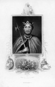 I. Richard, İngiltere Kralı, c1850 by Unbekannt