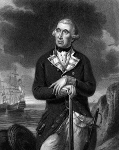 Richard Kempenfelt 1718-1782, İsveç asıllı İngiliz deniz subayı by Unbekannt