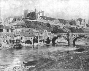 Richmond Kalesi, Kuzey Yorkshire, 1894. by Unbekannt