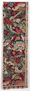 Garip tarzda bir çift iğne işi yatak örtüsünün sağ yarısı, 1710-1720. by Unbekannt