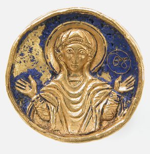 Mineli Çerçeveli Yüzük, Bizans, 19. veya 20. yüzyıl 12.-13. yüzyıl stili. by Unbekannt