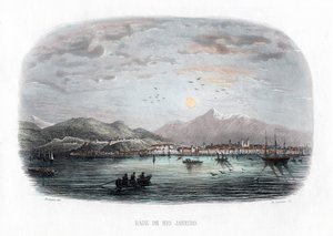Rio de Janeiro, Brezilya, 19. yüzyıl by Unbekannt