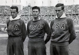 Robert Clark, Glenn Morris, John Parker, Amerikalı dekatletler, Berlin Olimpiyatları, 1936 by Unbekannt