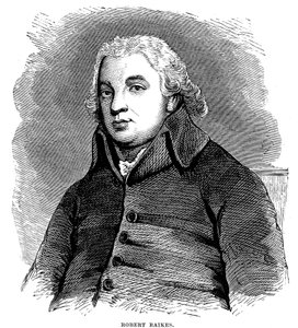 Robert Raikes, İngiliz hayırsever ve yayıncı, 1780 1880 by Unbekannt