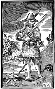Robinson Crusoe, kitapçık kesimi, 18. yüzyıl 1964 by Unbekannt