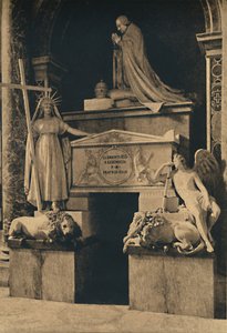 Roma - Aziz Petrus Bazilikası - Clement XIII Mezarı, Canova, 1910 by Unbekannt
