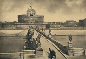 Roma - St. Angelo Köprüsü ve Kalesi, 1910 by Unbekannt