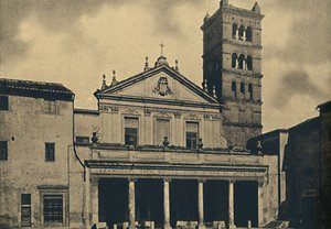 Roma - Aziz Cecilia Kilisesi, 1910 by Unbekannt