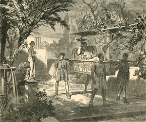 Roma Bahçesi Sahnesi, 1890. by Unbekannt