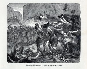 Caudium Geçidinde Alçakgönüllü Romalılar, 1882 by Unbekannt