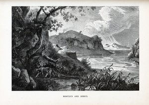 Romulus ve Remus, 1882 by Unbekannt